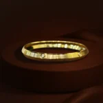 CNC High Polish slim Gents Kada